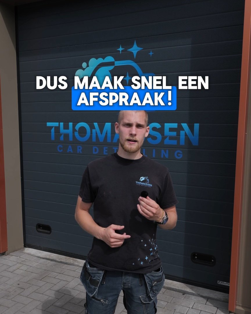 Thumbnail social video Thomassen Car Detailing